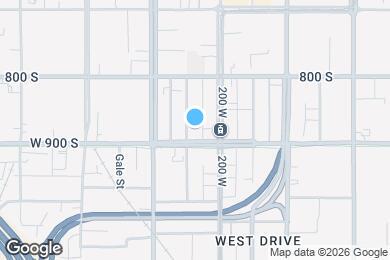 Map image of the property - 869 S Washington St