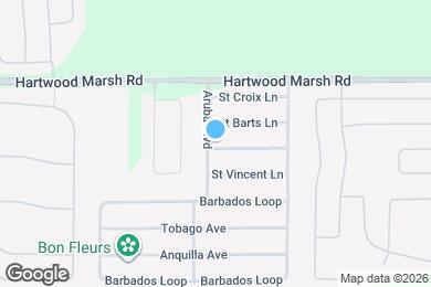 Map image of the property - 4431 Aruba Blvd