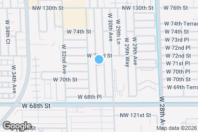 Map image of the property - 7117 W 30th Ln