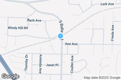 Map image of the property - 401 S Ballas Rd