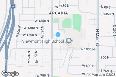 Map image of the property - 1156 N 200 W