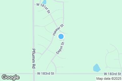 Map image of the property - 13305 W 180th St