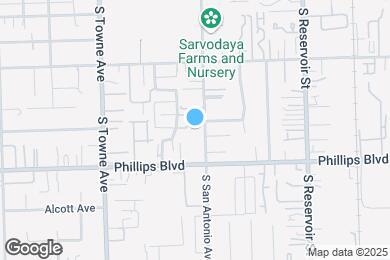 Map image of the property - 1433 S San Antonio Ave