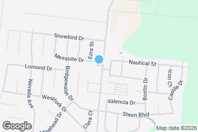 Map image of the property - 3001 Mesquite Dr