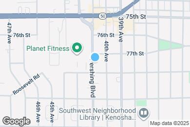 Map image of the property - 7723 Pershing Blvd