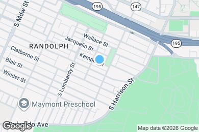 Map image of the property - 1413 Kemper Street