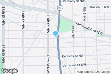 Map image of the property - 1209 Madison St