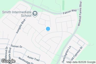Map image of the property - 3032 Chico Dr
