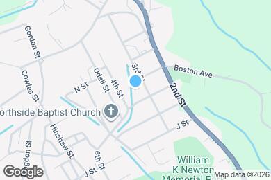 Map image of the property - 1213 3rd St
