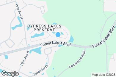 Map image of the property - 554 Lake Cypress Cir