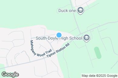 Map image of the property - 1615 Douglas Wood Ln