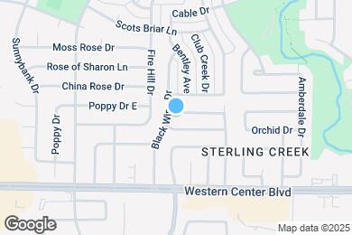 Map image of the property - 4804 Thistledown Dr