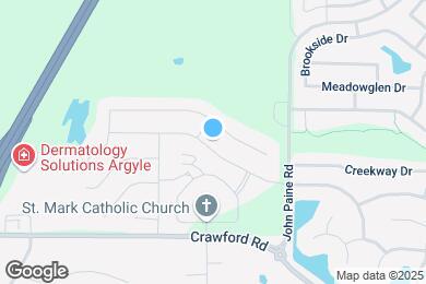Map image of the property - 6308 Meandering Creek Dr