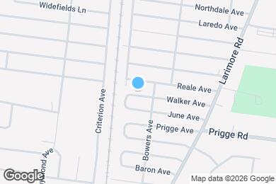 Map image of the property - 1223 Walker Ave
