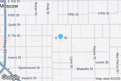 Map image of the property - 705 Anna St