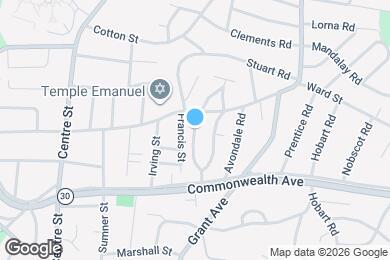 Map image of the property - 15 Westbourne Rd