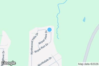 Map image of the property - 4721 Waterfront Oak Dr