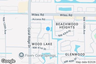 Map image of the property - 11401 NW 43rd St