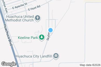 Map image of the property - 702 N Skyline Dr