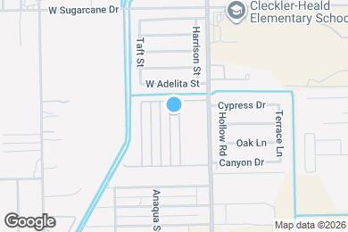 Map image of the property - 2005 Harrison St