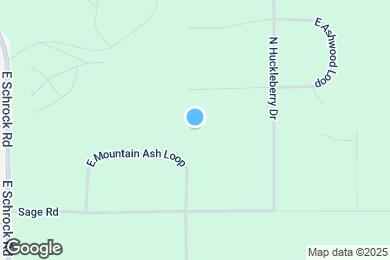 Map image of the property - 711 E Mountain Ash Loop