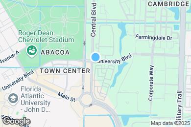 Map image of the property - 898 University Blvd