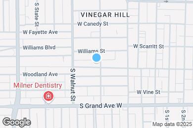 Map image of the property - 503 W Allen St