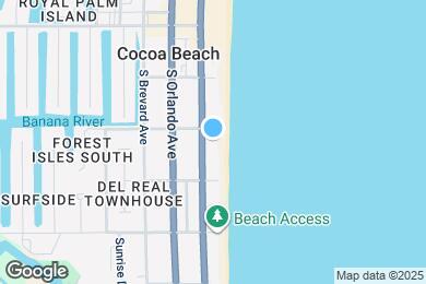 Map image of the property - 217 S Atlantic Ave