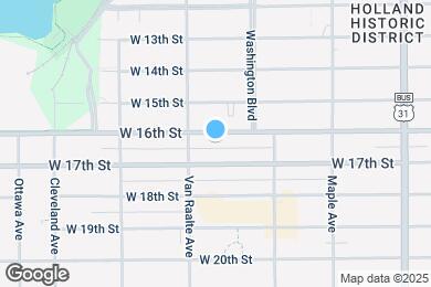 Map image of the property - 264 W 16th St