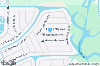 Map image of the property - 261 NE Granduer Ave