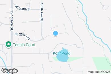 Map image of the property - 13605 SE 233rd St