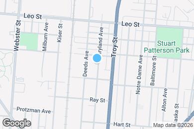 Map image of the property - 639 Maryland Ave