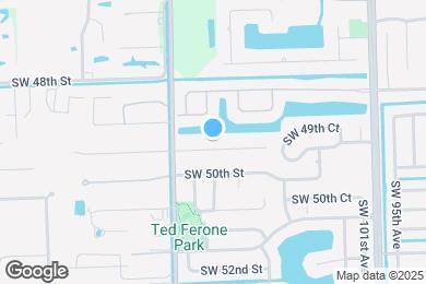 Map image of the property - 10477 SW 49th Pl