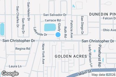 Map image of the property - 1412 Gladys Cir