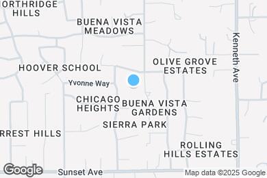 Map image of the property - 5001 Buena Vista Ave