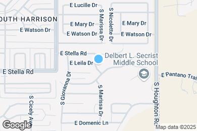 Map image of the property - 3301 S Marissa Dr