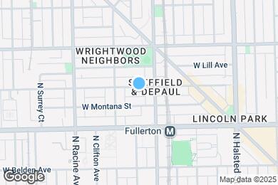 Map image of the property - 1025 W Altgeld St
