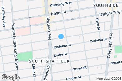 Map image of the property - 2124 Parker