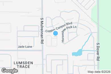 Map image of the property - 918 Grand Canyon Dr