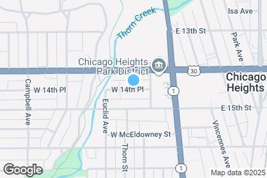 Map image of the property - 37 W 14th Pl