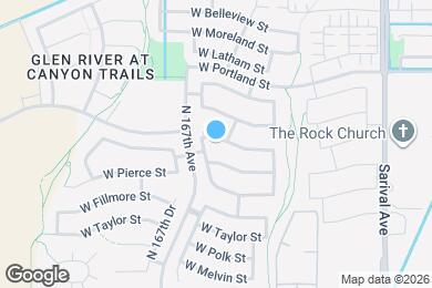 Map image of the property - 16647 W Garfield St