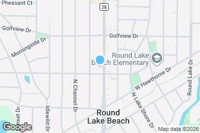 Map image of the property - 1414 N Cedar Lake Rd