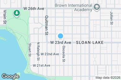 Map image of the property - 3915 W 23rd Ave