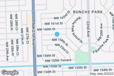 Map image of the property - 2445 NW 159th St