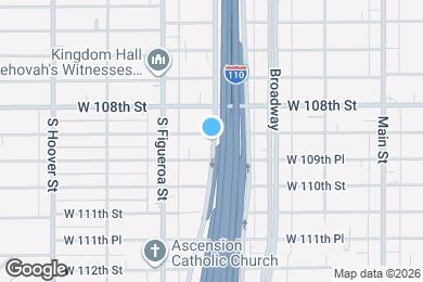 Map image of the property - 400 W 109th St