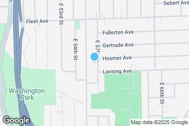 Map image of the property - 3862 E 57th St