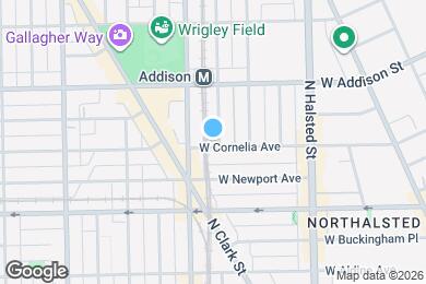 Map image of the property - 934 W Cornelia Ave
