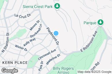Map image of the property - 2928 Piedmont Dr