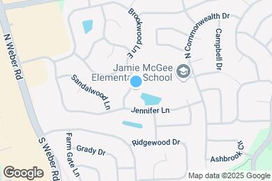 Map image of the property - 134 Brookwood Ln E