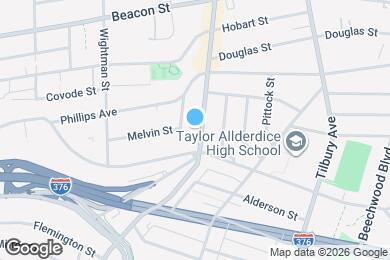 Map image of the property - 2336 Murray Ave
